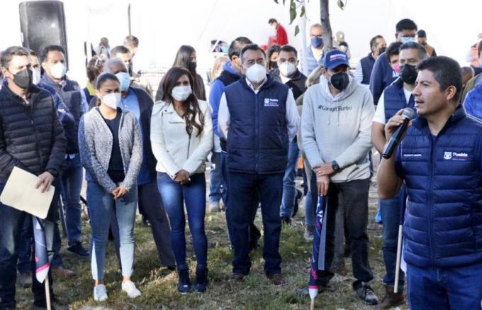 AYUNTAMIENTO . Eduardo Rivera Pérez encabeza la Jornada Integral en San Manuel