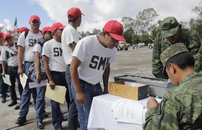 PUEBLA . Mil 700 jóvenes acudirán a sellar su cartilla militar en Puebla Capital