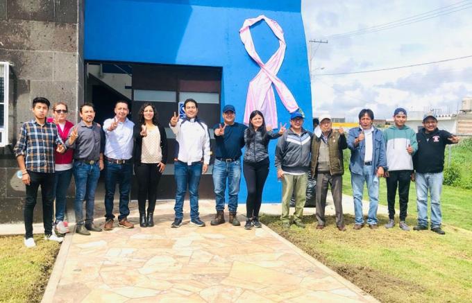 SAN ANDRÉS CHOLULA . Anuncia programa Mujeres Trabajadoras con Futuro.