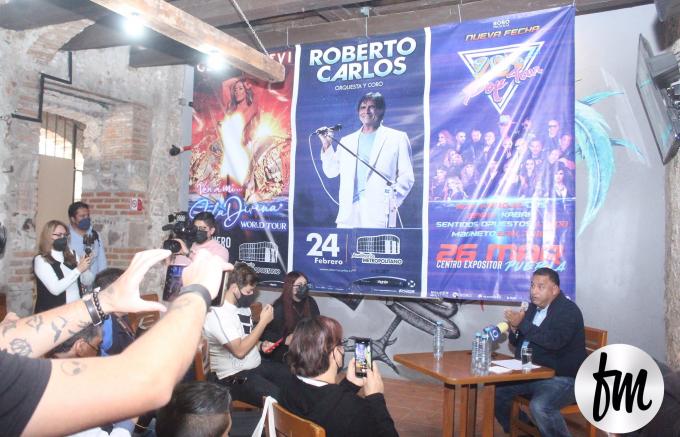 Roberto Carlos celebrará 60 años de carrera artística en Puebla