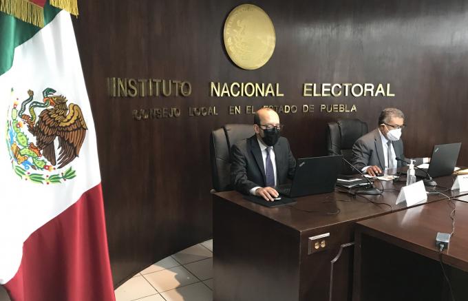 Instala INE Consejo Local en Puebla para el Proceso de Revocación de Mandato