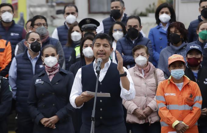 Rinde informe el alcalde Eduardo Rivera a los 120 días de gobierno