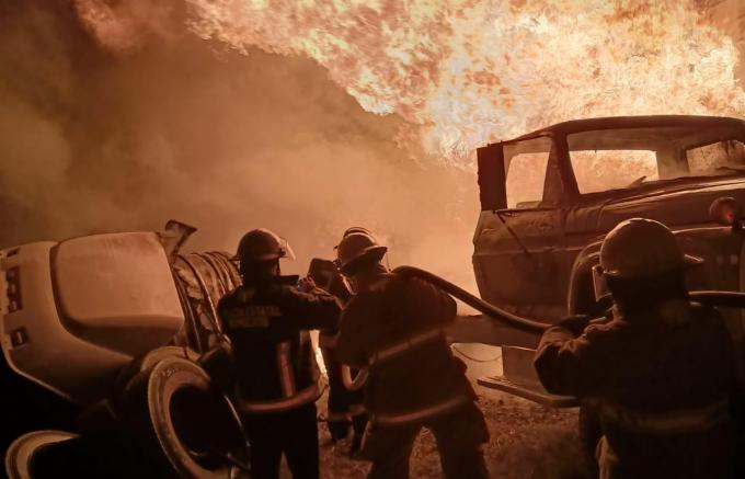 Bomberos de San Pedro Cholula sofocan incendio