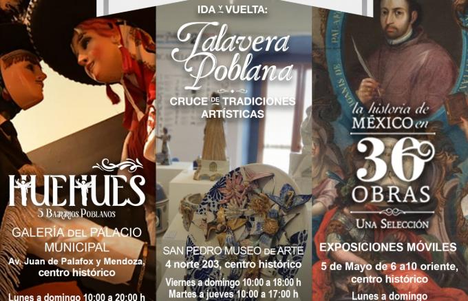 Presenta IMACP cartelera cultural del municipio de Puebla, para este sábado 5 y domingo 6 de marzo.
