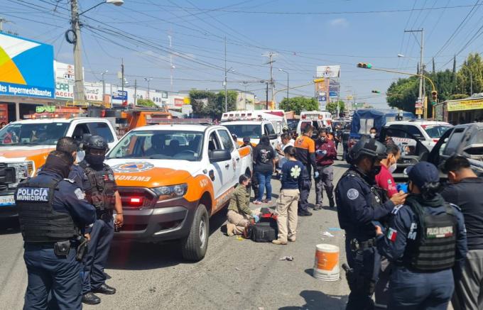 Explosión por pirotecnia al sur de la ciudad