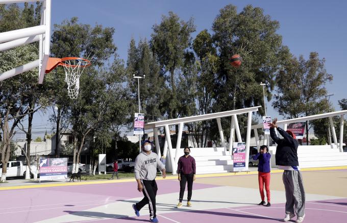 Concluye rehabilitación del Parque Tabachines al sur de la ciudad.