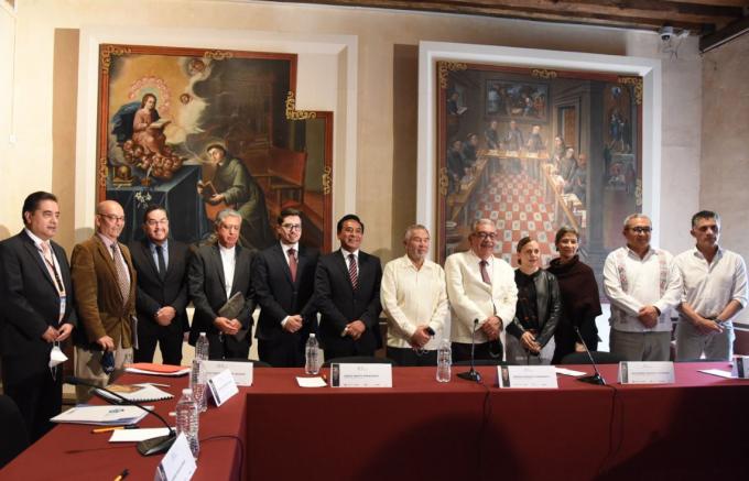 Tlaxcala . Ayuntamiento instala el Consejo Interinstitucional para salvaguardar el Conjunto Conventual Franciscano