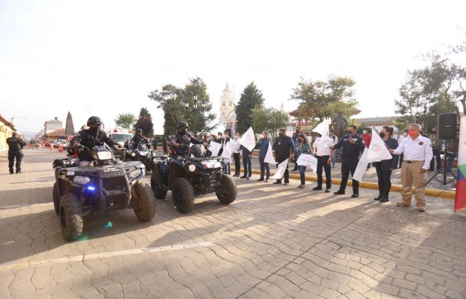 Arranca operativo Semana Santa Segura en Chignahuapan.