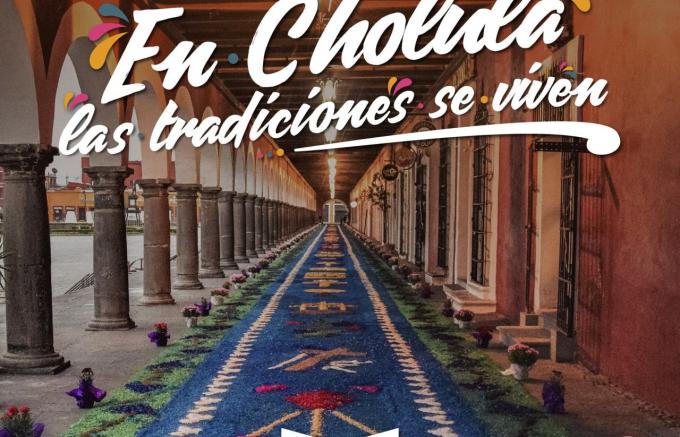 Más de 40 mil visitantes se esperan por semana santa en San Pedro Cholula.
