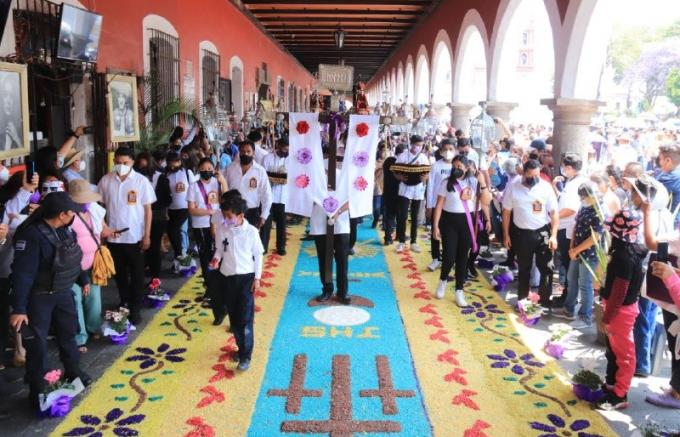 Gobierno de Cholula reporta 10 MDP de derrama económica y saldo blanco por Semana Santa.