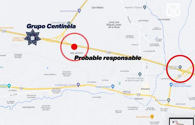 Recupera Grupo Centinela de la SSC de Puebla un camioneta con reporte de robo.