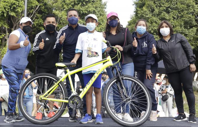 Dif de San Andrés Cholula realiza "Niñas y Niños Corriendo Hacia el Futuro”.