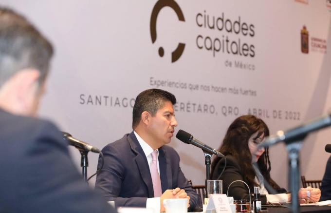 El alcalde Eduardo Rivera participa en la Primera Plenaria de Asociación de Ciudades Capitales