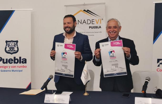 Ayuntamiento de Puebla y CANADEVI realizarán Feria de la Vivienda con más de 4 mil opciones patrimoniales