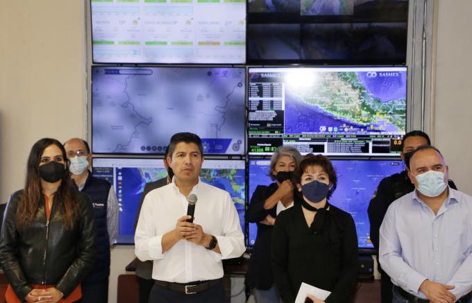 Presenta Eduardo Rivera Atlas de Riesgo actualizado de la capital.