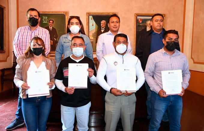 Se registran cuatro planillas para renovar la Comisión de Agua Potable de Ocotlán, Tlaxcala.