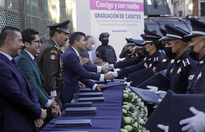 Policía Municipal de Puebla incorpora a 79 nuevos elementos