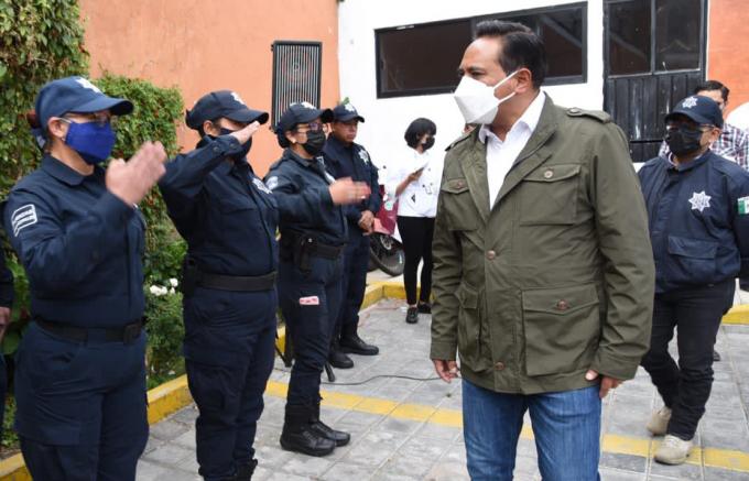 Ingresan nuevos elementos certificados en la Policía de Tlaxcala Capital