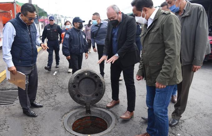 Tlaxcala Capital inicia campaña de desazolve en drenajes  