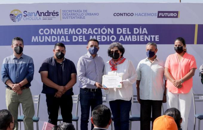 Encabeza Edmundo Tlatehui simulacro de emergencia ambiental en el Día Mundial del Medio Ambiente