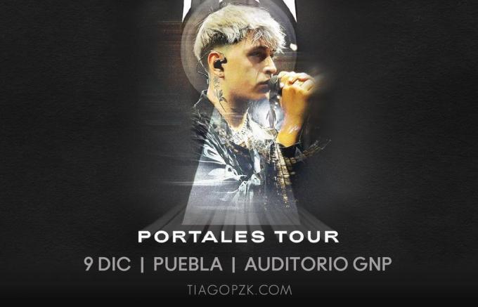 El trapero argentino Tiago PZK se presentará en Auditorio GNP Seguros el 9 de diciembre como parte del Portales Tour.