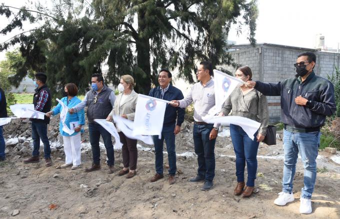 Construye Ayuntamiento de Tlaxcala obra de drenaje en Ixtulco