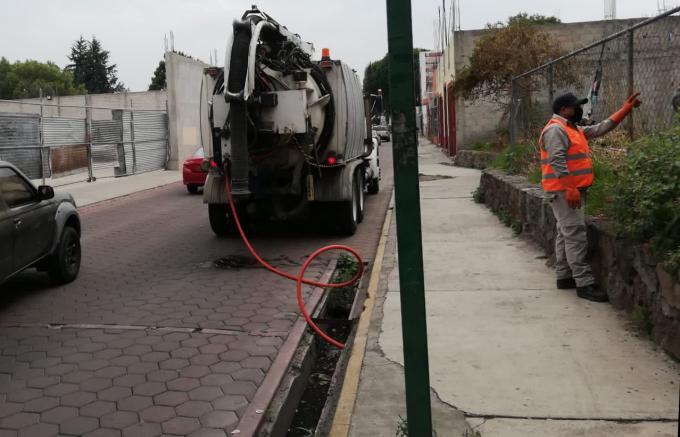 Previene Tlaxcala Capital inundaciones por drenajes enzolvados