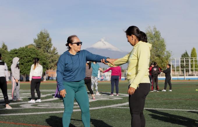Inaugura Edmundo Tlatehui cursos de defensa personal para mujeres sanandreseñas