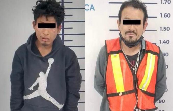 Detiene a dos presuntos responsables de robo la policía de San Andrés Cholula