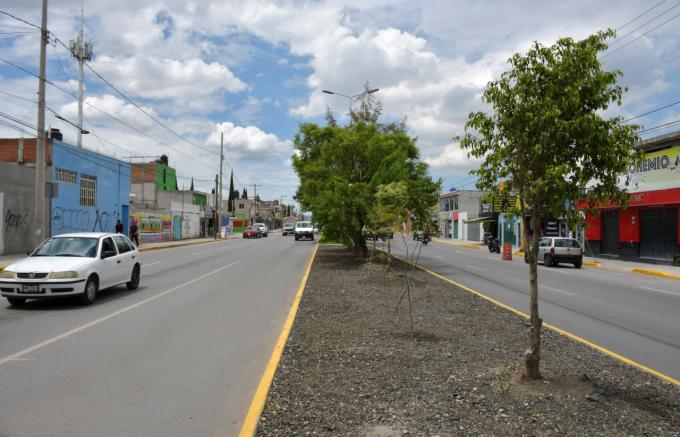 Entrega Ayuntamiento de Puebla rehabilitación vial de la 16 de septiembre