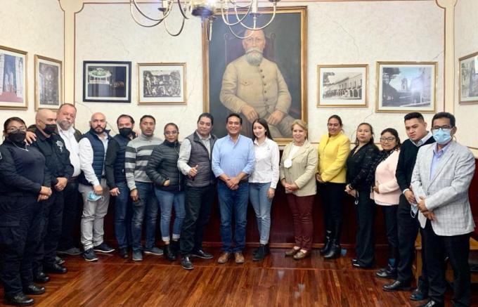 Alcanzan acuerdos ayuntamiento de Tlaxcala y empresarios en inédita mesa de seguridad