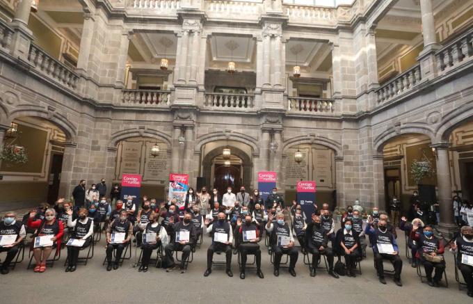 Presenta el Ayuntamiento de Puebla actividades por el mes del Adulto Mayor
