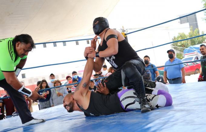 Ayuntamiento de Puebla promueve actividades deportivas en la Central de Abasto