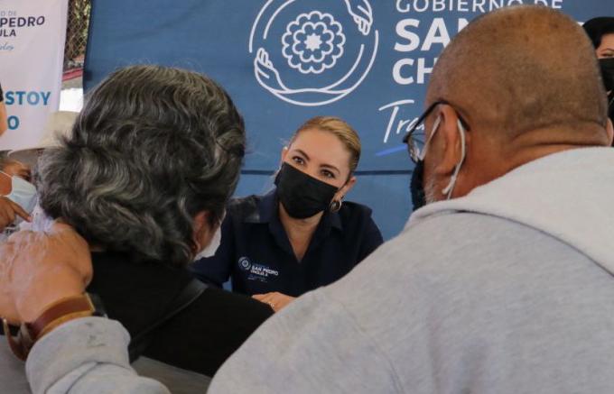 Encabeza Paola Angon Jornada de Atención Ciudadana en Jesús Tlatempa