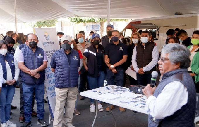 Edmundo Tlatehui encabeza jornada de proximidad en Tlaxcalancingo
