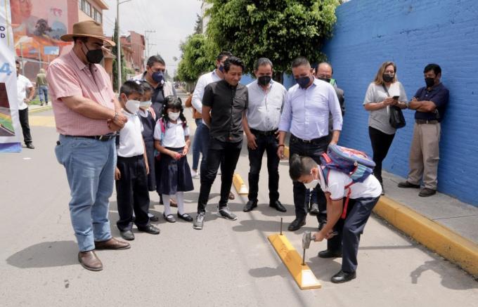 Inicia Ayuntamiento de San Andrés Cholula rehabilitación de ciclovía en la calle 2 norte