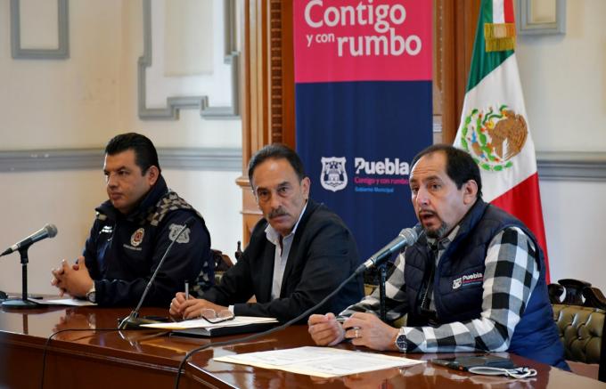 Anuncia el Ayuntamiento de Puebla operativos de ordenamiento y seguridad para celebrar el Grito de Independencia en la capital