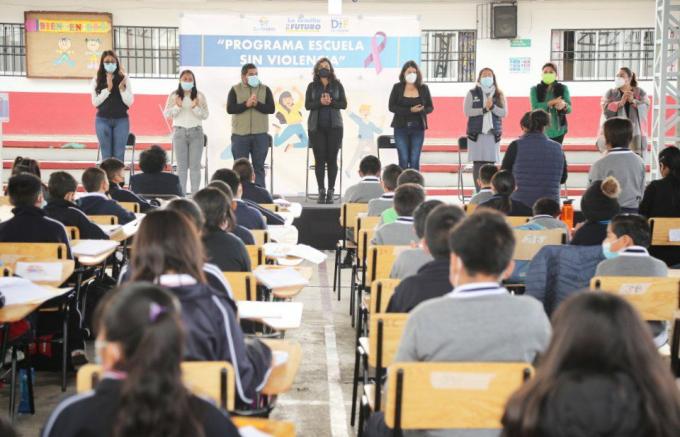 Pone en marcha DIF de San Andrés Cholula la cuarta edición del programa Escuela sin Violencia