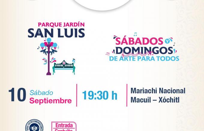 Presenta IMACP cartelera cultural del municipio de Puebla, para este sábado 10 y domingo 11 de septiembre