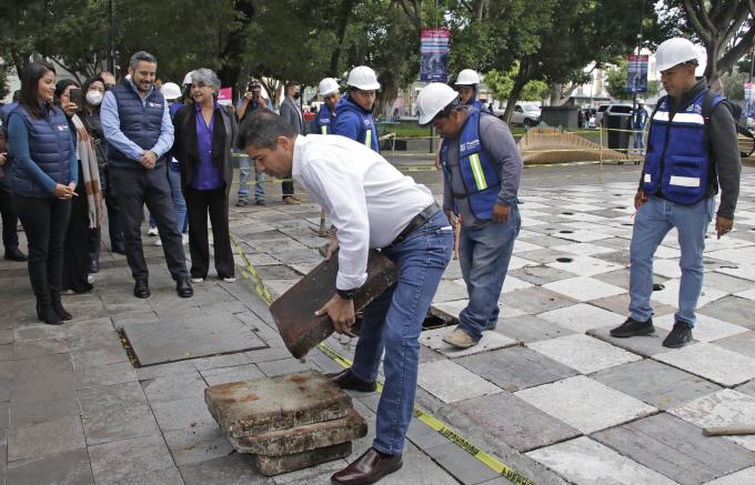 Inicia el rescate del Paseo Bravo como parte del programa "Grandes Parques" del Ayuntamiento de Puebla