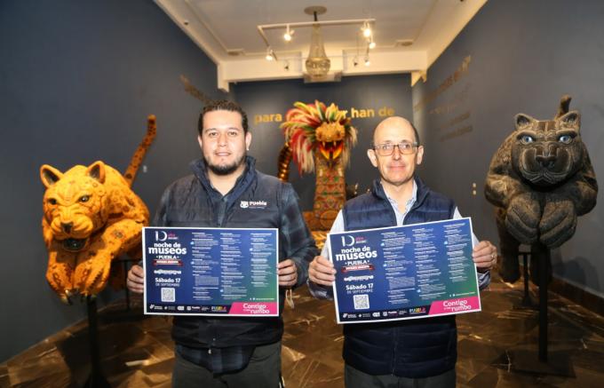 Ayuntamiento de Puebla anuncia la Ruta Patria y la novena edición de Noche de Museos