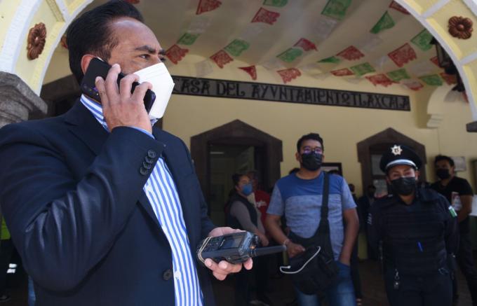 Redobla Ayuntamiento de Tlaxcala cultura de la prevención y la protección civil