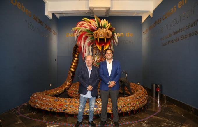 Ayuntamiento de Puebla clausura exposición “César Menchaca; Pasiones por México” con récord de visitas de 108 mil 640 personas