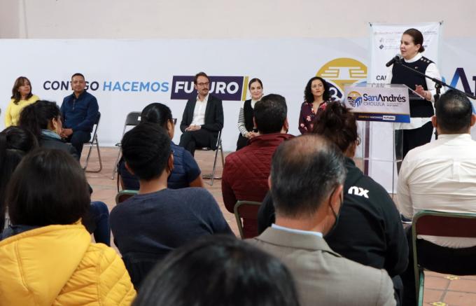 Secretaría de Gobierno implementa acciones en materia de prevención de violencia contra las mujeres a través de un recorrido de la red de “Mujeres en el Territorio” en San Andrés Cholula