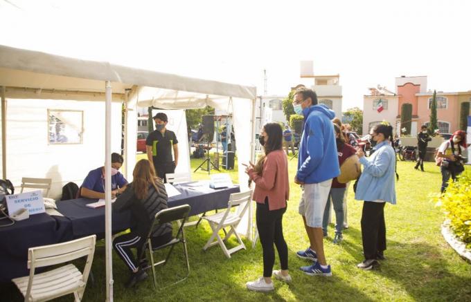 Realiza Ayuntamiento de San Andrés Cholula jornada de sábados de faena en Santa Clara I y Villa de Los Ángeles Ii
