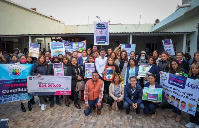 Estancia número 70 se afilia al programa Estancias Infantiles del Ayuntamiento de Puebla.