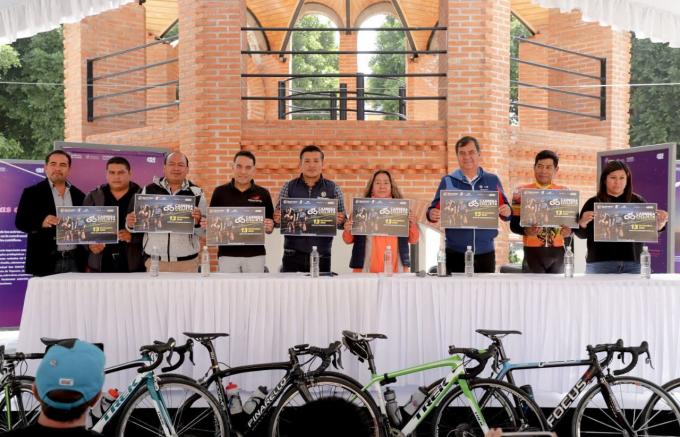 Presenta Ayuntamiento de San Andrés Cholula la carrera ciclista 2022