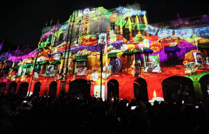 Proyectarán Video Mapping en el Palacio Municipal por temporada de muertos.