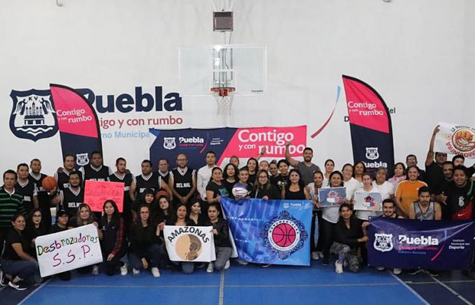 Inaugura el Torneo Interdependencias 2022, el Ayuntamiento de Puebla.