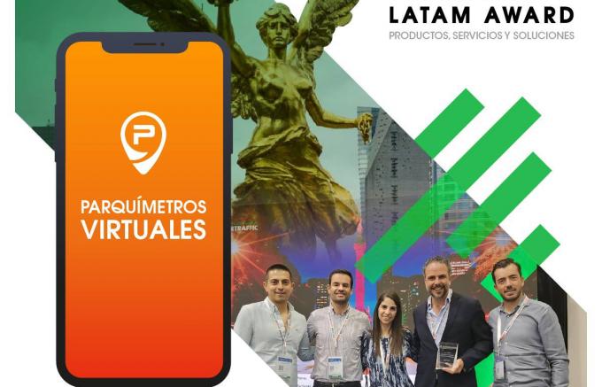 Sistema de parquímetros virtuales de Puebla recibe primer lugar en los premios Intertraffic Latam Award 2022